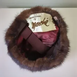Vintage | Accessories | Rare Vintage Marche Dark Brown Mink  display picture 1